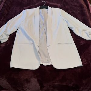 Express open front blazer